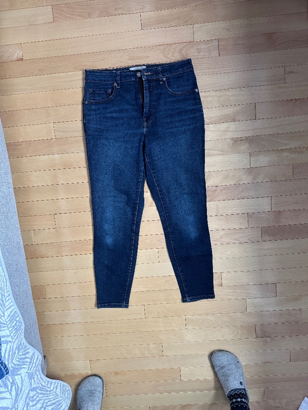 Everlane Curvy High Rise Skinny Jean Crop